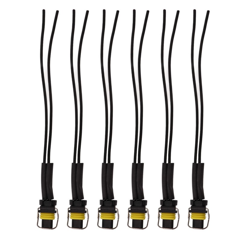 Fuel Injector Wiring Harness, 6PCS 366 9748, 2501107C1, 645 1001,