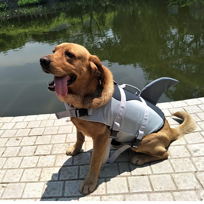 OMEM Dog Life Jacket For Swimming, Puppy Pool Float Vest,