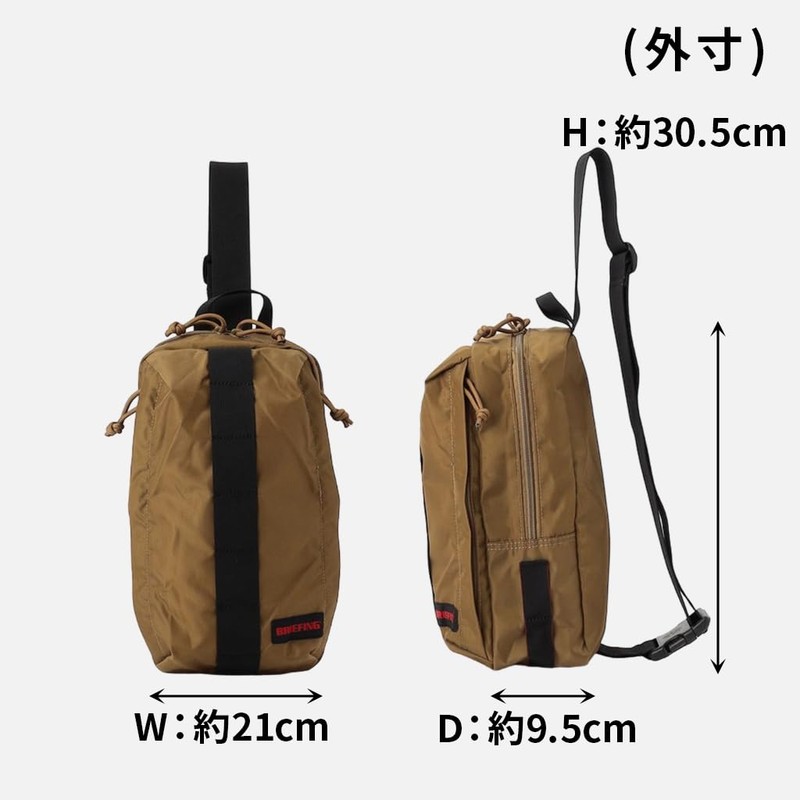 Briefing SLING WALKER Shoulder, Black