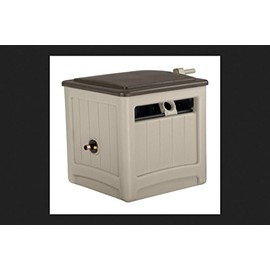 Hose Cabinet 225ft Brown