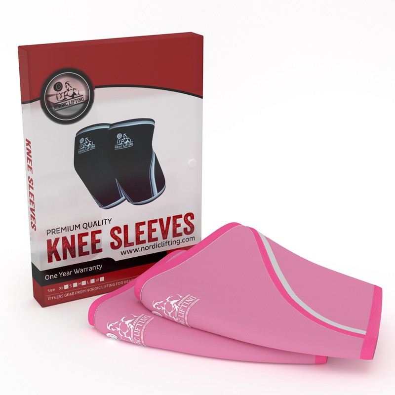 Nordic Lifting Knee Sleeves (1 Pair) Support & Compression for