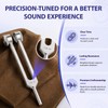 128Hz Weighted Tuning Fork Sets for Relaxation, Meditation & Sound