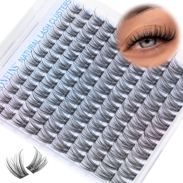 Wispy Lash Clusters Natural Eyelash Clusters 10-16MM Individual Lashes Clusters