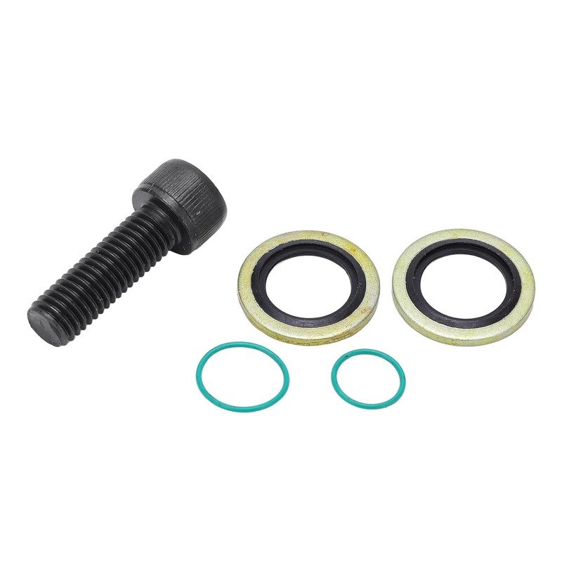 KIMISS AC Compressor Fitting Kit, for Ford LSX LS1, 90°