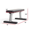 CAP Barbell Flat Utility Bench, Black/Gray