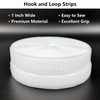Matenf Sew On Hook and Loop Strips, 1 Inch Wide,