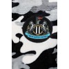 Newcastle United Fleece-Schlafanzug für Jungen, Camouflage, mit Sporen, Schwarz ,
