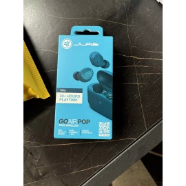 JLab GO Air Pop True Wireless Earbuds TEAL Brand New - Open Box
