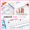 Ruler 5.9 inches (15 cm), Set of 2, Transparent Ruler,