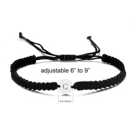 Initial Bracelets for Women Men Stainless Steel Engraved Coin Disc Monogram Letters Charm Bracelet Minimalist Jewelry Matching Couple Bracelets