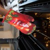 Cabilock Set of 4 Christmas Oven Gloves, Pot Holder Set,
