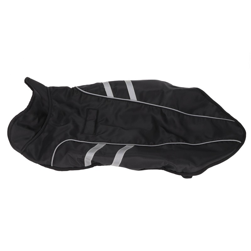 Dog Rain Jacket Lightweight Adjustable Waterproof Pet Poncho with Reflective