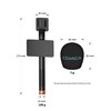 COMICA HR-WM Interview Microphone Handhled, Wireless Go Handle Adapter for