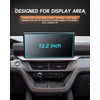 CDEFG Matte Tempered Glass for 2025 Ford Explorer Screen Protector,