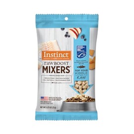 Instinct Raw Boost Mixers, Topper Liofilizado para Gato, Receta Pollock Natural, Sin Cereales, 0.75 oz                                                