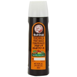 Tonkatsu Sauce (Vegetable and Fruit Sauce) - 16.9oz by Bull-Dog. - PACK OF 3
