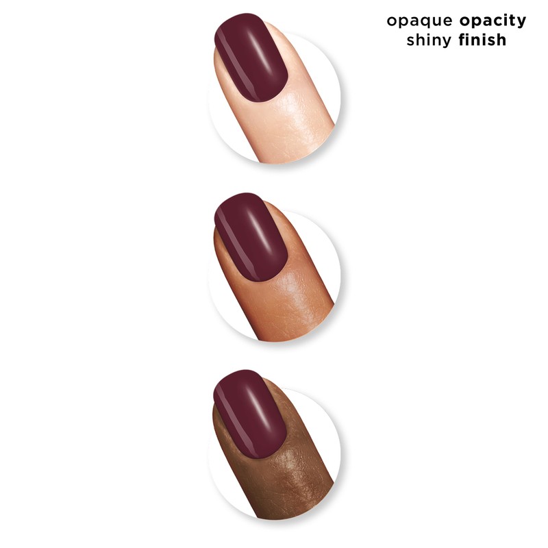 Sally Hansen Insta-Dri, Zip Wine, Quick Dry, Long Lasting, Opaque,