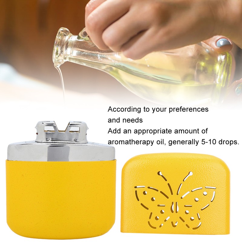 Ultralight Portable Yellow Hand Warmer Indoor Outdoor Pocket Warmer Heater