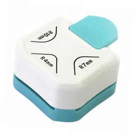 jojofuny Corner Rounder Punch Small Sturdy Plastic Cutter for Paper Craft Scrapbooking Photo Chamfering Tool Precise Sharp Design for Business Cards PVC Cover DIY Projects Random Color