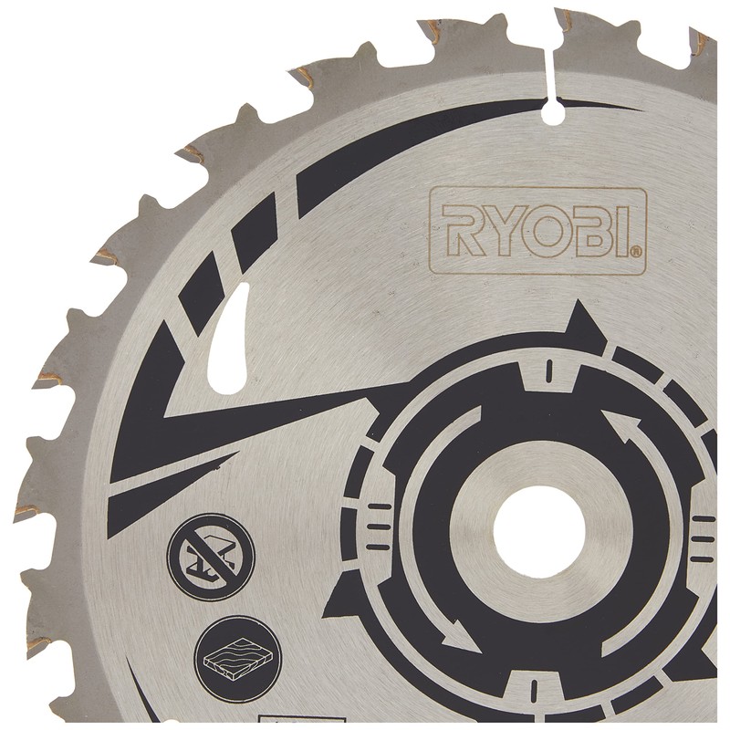 Ryobi CSB184A1 Circular Saw Blade to Fit R18CS7-0, Silver, 184