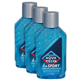Aqua Velva Ice Sport Cooling After Shave 3.50 Ounce (Value Pack of 3)