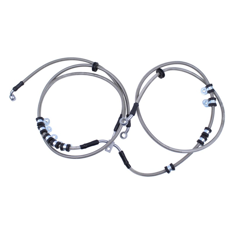 Roneeson Front Brake Hose Line Assembly for Can-Am Maverick X3