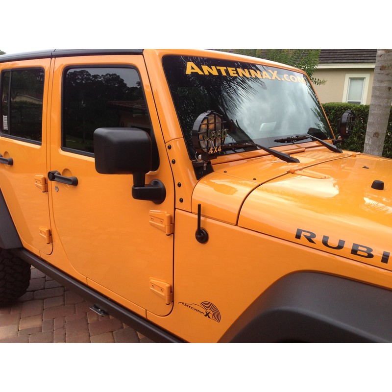 AntennaX The Shorty (5-inch) Antenna for Hummer H3 H3T