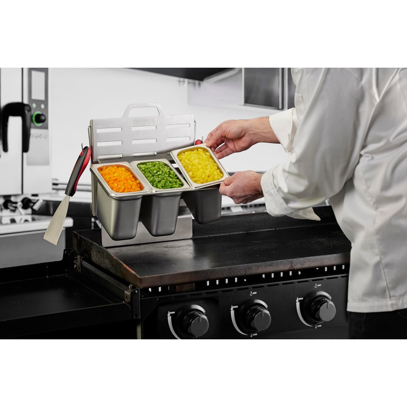 Chef Master Steam Pan Insert for Griddle Shelf Set –