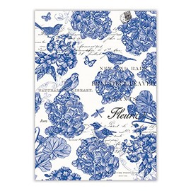 Michel Design Works Kitchen Dish Towel, Indigo Cotton