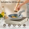 BLAZANT Ceramic Pots and Pans Set Nonstick, Detachable Handle Pots