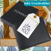 FOMAX® Men's Genuine Leather Wallet with RFID Protection, Landscape Format