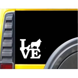 EZ-STIK Schipperke LoveJ536 6" Decal Sticker
