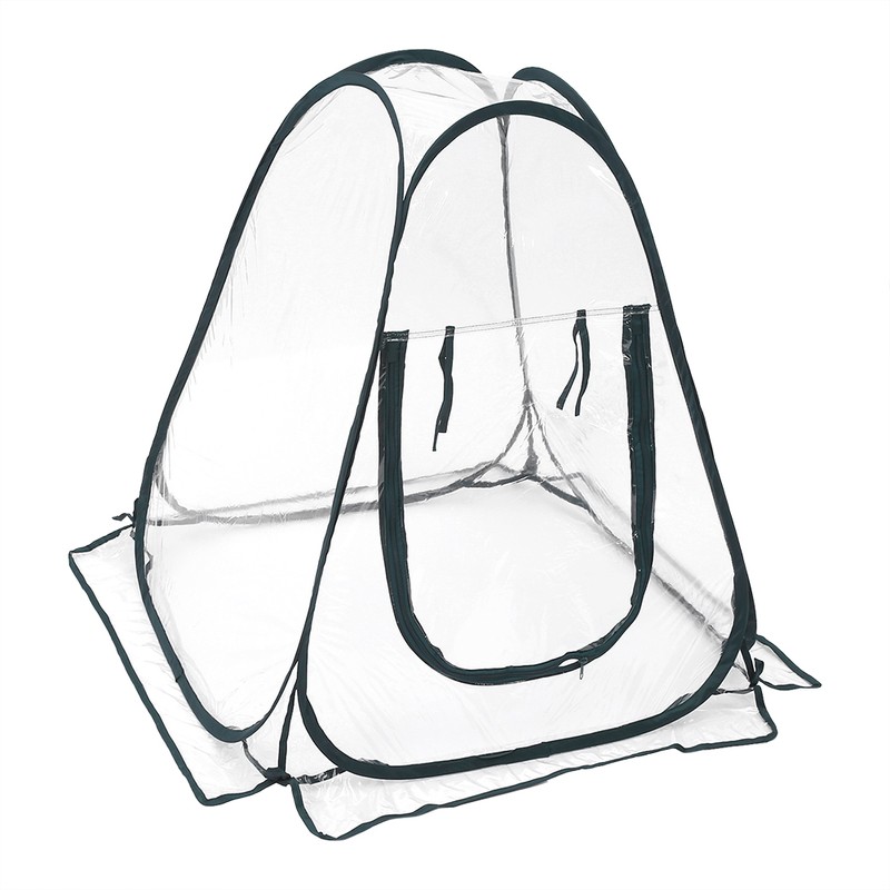 Mini Waterproof Garden Plants & Flowers Cover Tent Transparent PVC