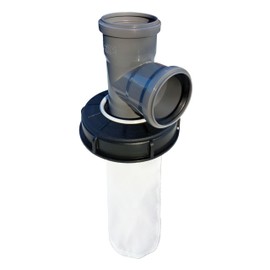 FN-Technik IBC Lid Filter Rain Water Filter Cover DN 150 HT DN 75 Nylon