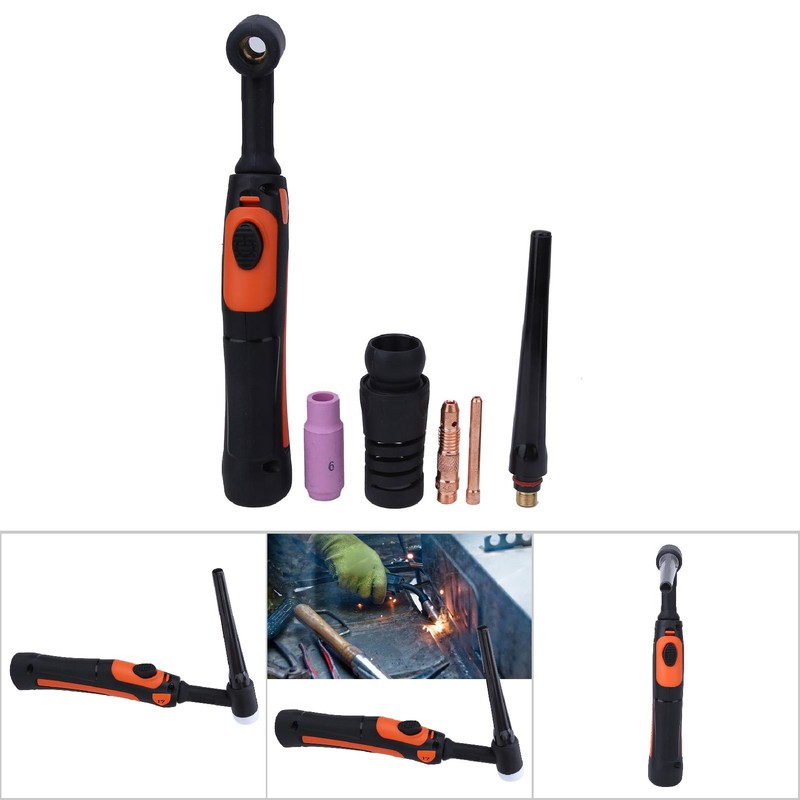 TIG Welding Torch Consumables TIG 17 Head Body Collet Ceramic