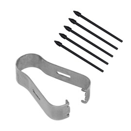 Touch Stylus Pen Tips Kit Replacement Tips for Galaxy Tab S6/S7/S7+/S6 Lite/Note10/Note 5G/Note10+/Note10+ 5G/Note20, Precise Sensitive, Scratch-Free (Pack of 5) (Black)