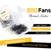 500 Premade Fans Lash Extension 8D 0.07 D Curl Promade