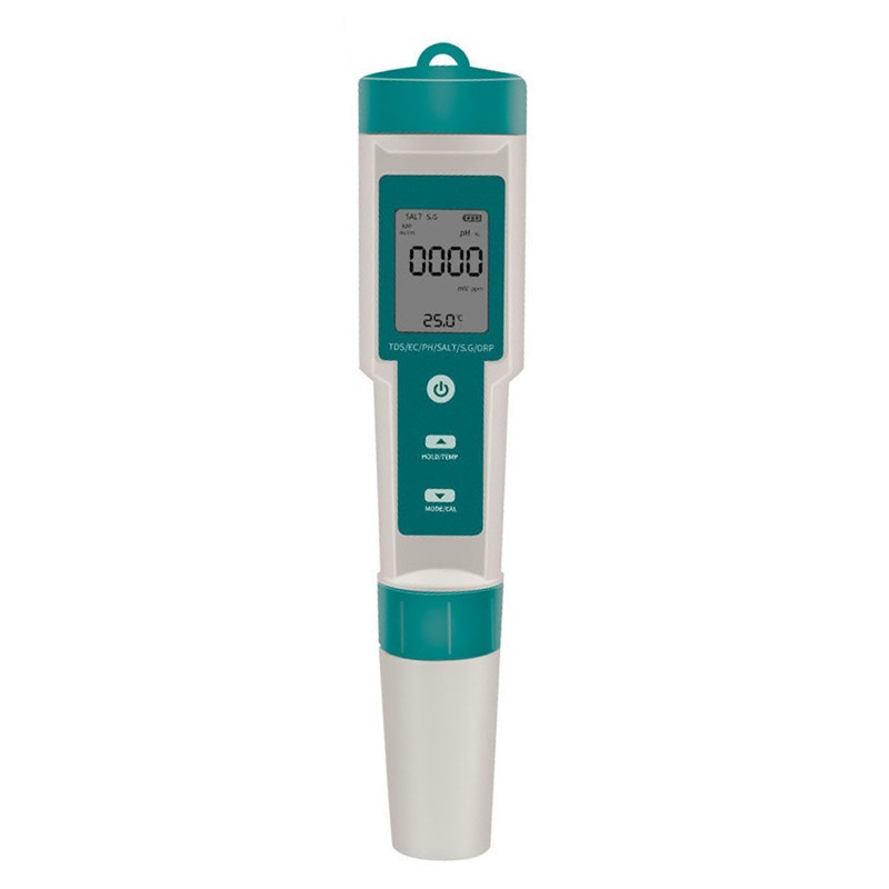 Multifunctional Digital 7 in 1 Water Quality Tester Portable High