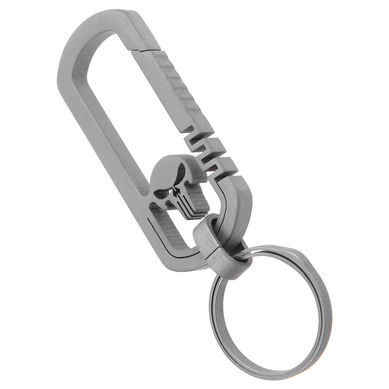Titanium Alloy Keychain Men's Waist Belt Buckle Outdoor Carabiner Hanging