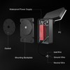 BIRITALO 40W LED Wall Lights Outdoor Rotatable 360 Degree LED