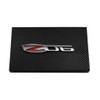 C6 Corvette Black Carbon Fiber Wrapped Fuse Box Cover -
