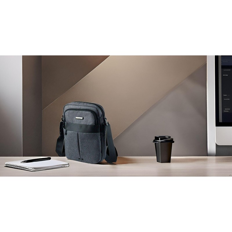 Lightpak Messenger Bag, Grey (Grey) - 46164