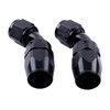 ZAP Performance 8AN 45 Degree Swivel Hose End Fitting for