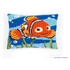 Vervaco Cross Stitch Cushion Nemo, 10 x 1 x 13