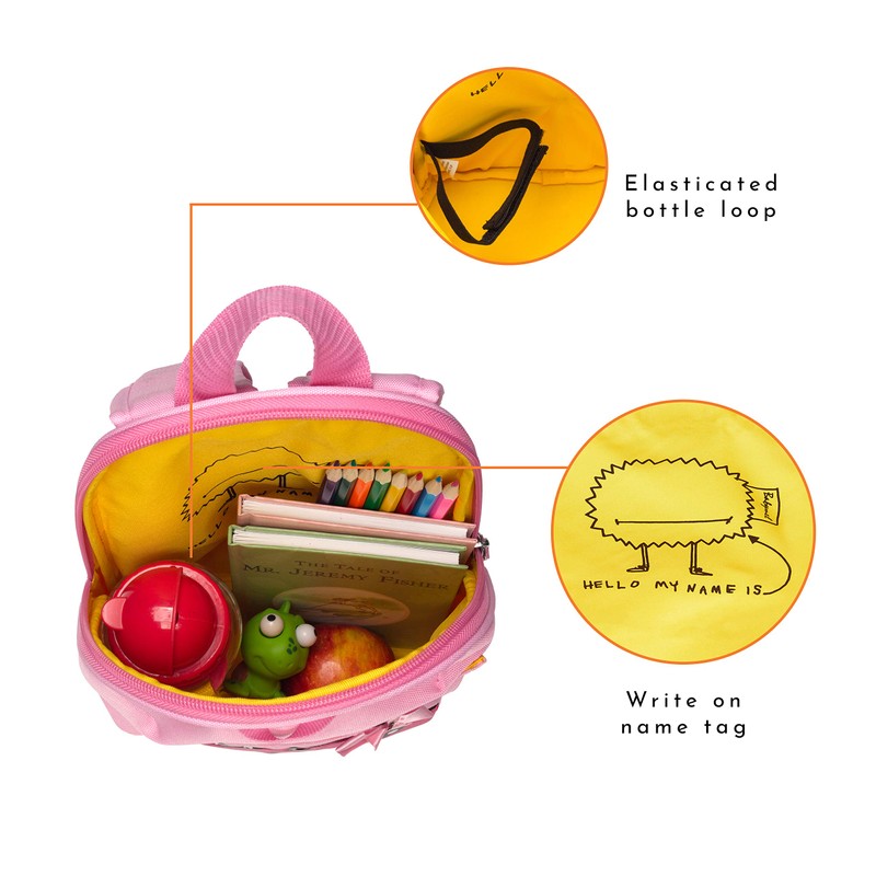 Daisy Dragon Toddler Kids Children Mini Backpack Rucksack With Reins