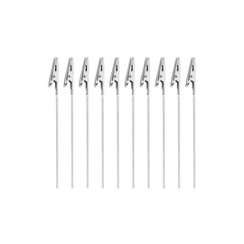 Wumio Painting Clips, Set of 10, 3.9 inches (10 cm), Length for Painting, Handle, Memo, Plastic Model, Paint Clips, Pre-Assembled, Figure, Paint Stick, Airbrush, Bond, Dry, Firm Grip