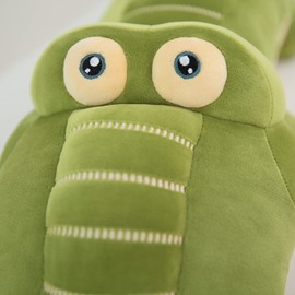24 Inch Green Crocodile Stuffed Animal Alligator Plush Toy Super Soft Alligator Cuddly Dolls for Kids