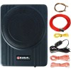 Yaeccc 10'' 800W Slim Under-Seat Subwoofer Powered Car Truck Sub
