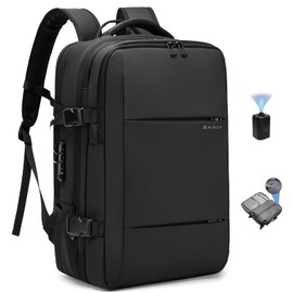 BANGE Air Vacuum Backpack with Pump,Seal Air Packing Vacuum System Compression with Anti Theft Lock, Expandable Large Capacity Backpack for Travel…