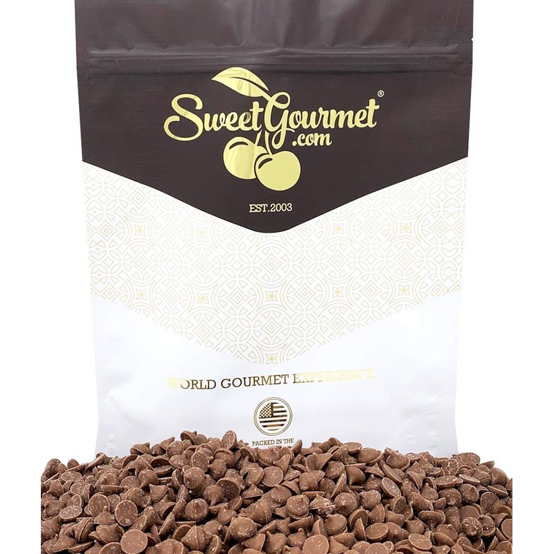 SweetGourmet Sweetened Carob Chips, Chocolate Alternative, Caffeine-Free, Kosher, Natural Sweet
